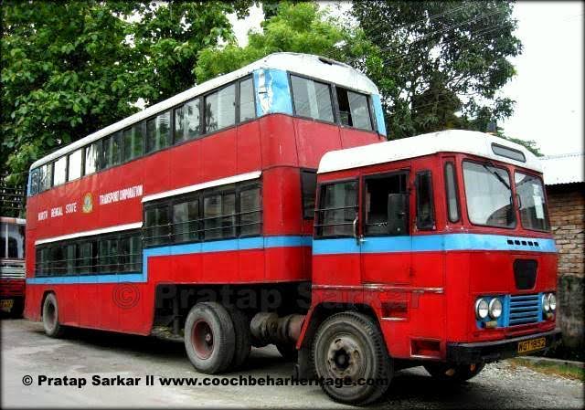 Double-decker bus of kochbihar